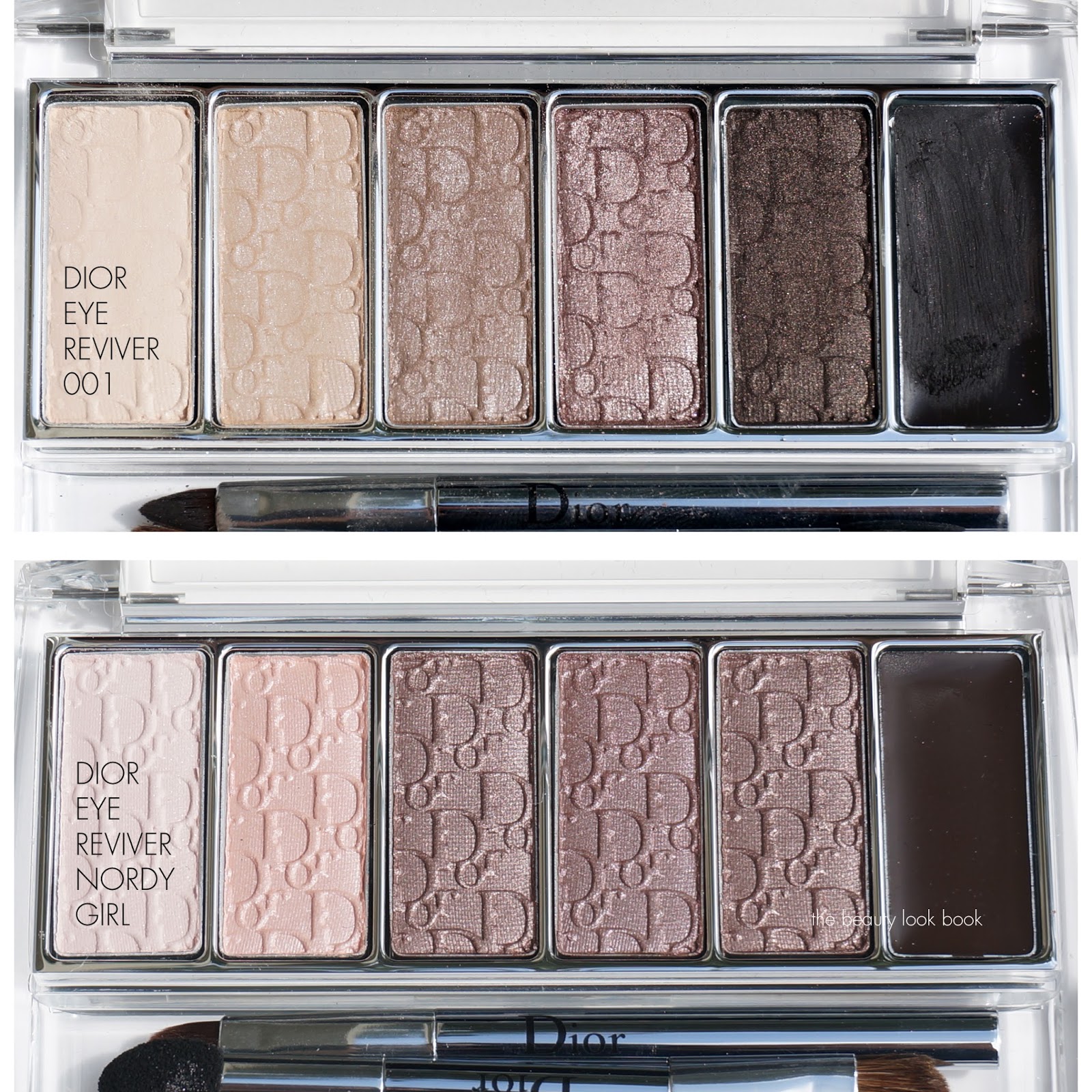 Dior Eye Reviver Backstage Pros Illuminating Neutrals Eye Palette